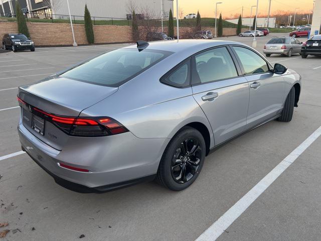 new 2025 Honda Accord car, priced at $31,655