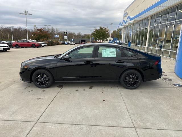 new 2025 Honda Accord car, priced at $31,655