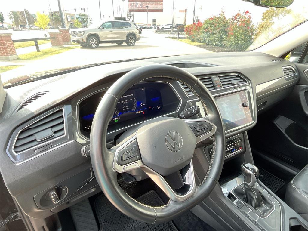 used 2022 Volkswagen Tiguan car, priced at $19,500
