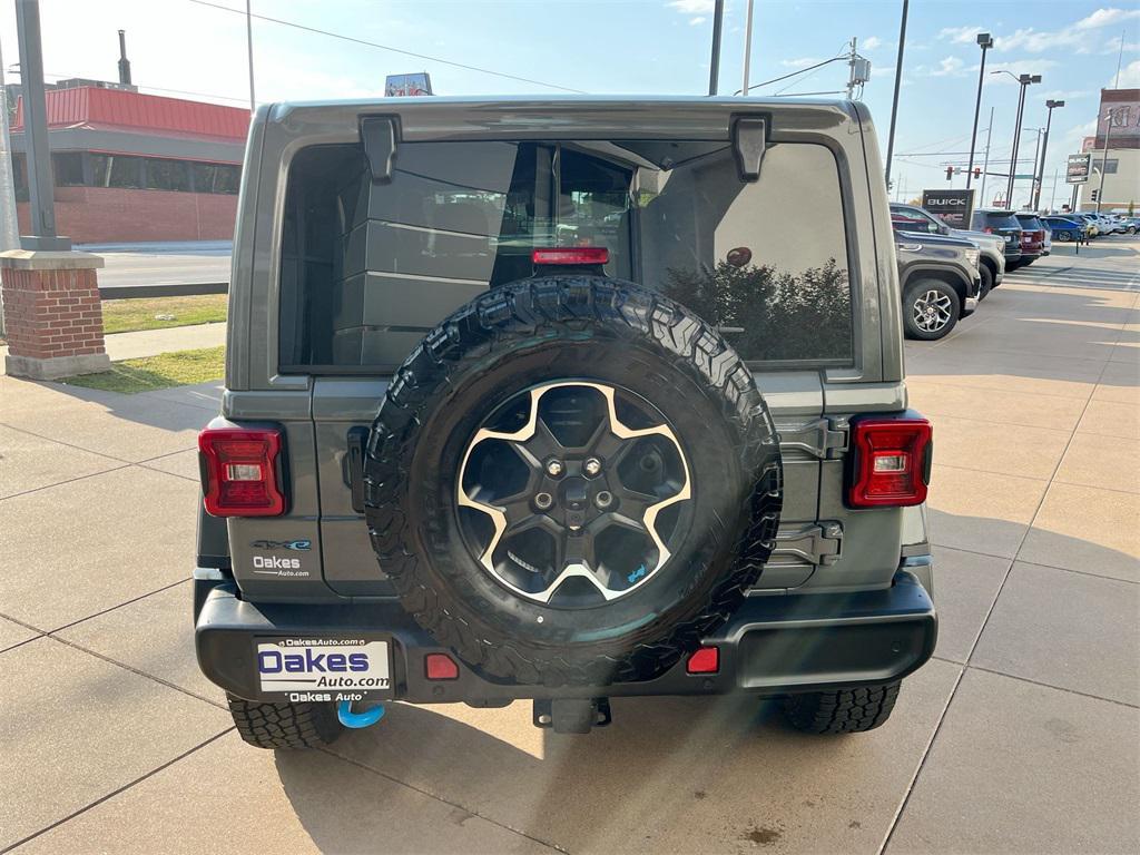 used 2022 Jeep Wrangler Unlimited 4xe car, priced at $31,500