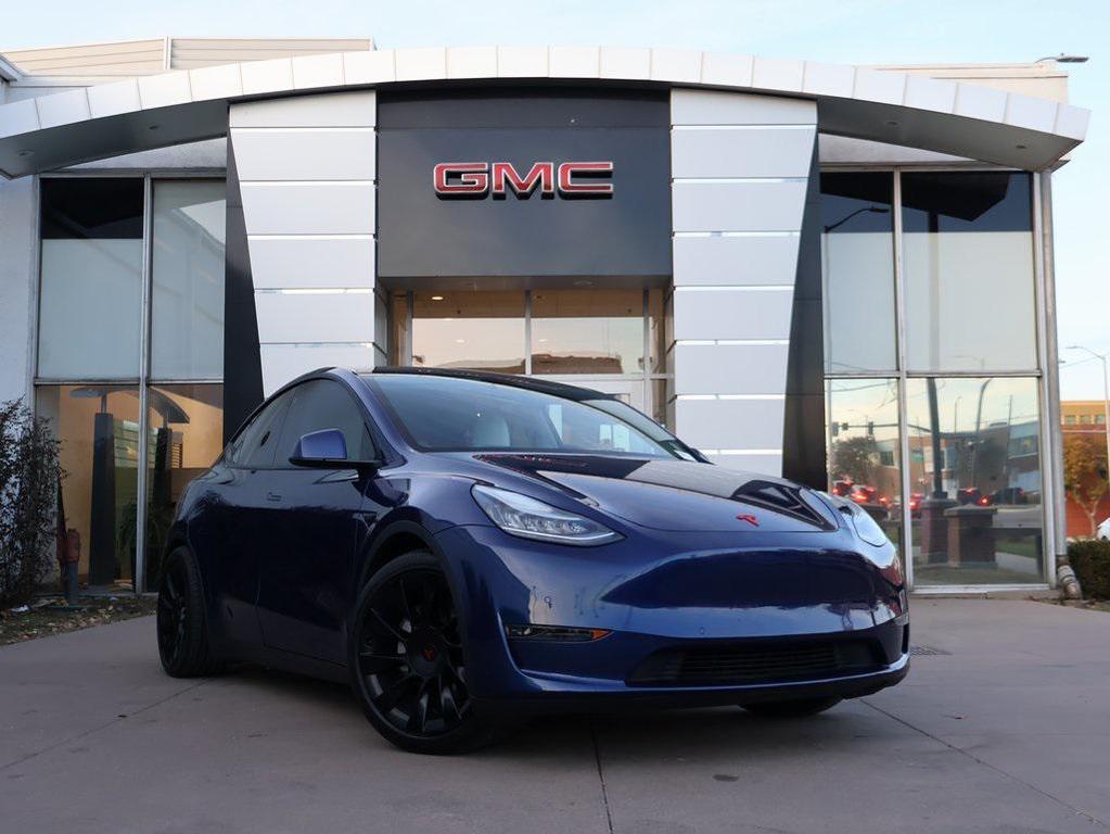 used 2021 Tesla Model Y car, priced at $27,000