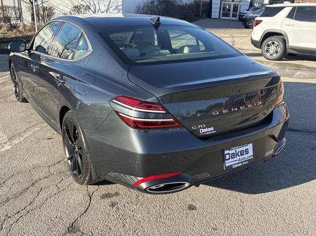 used 2023 Genesis G70 car, priced at $36,500