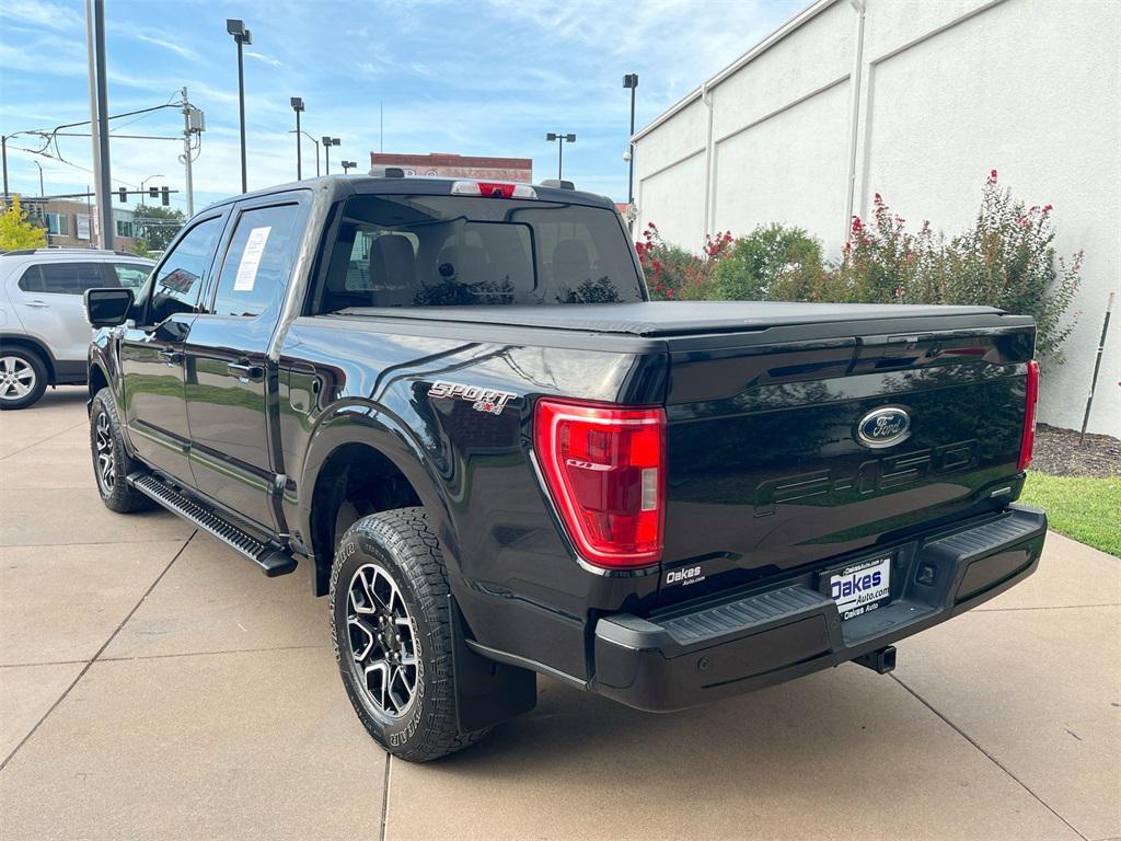 used 2021 Ford F-150 car, priced at $34,000