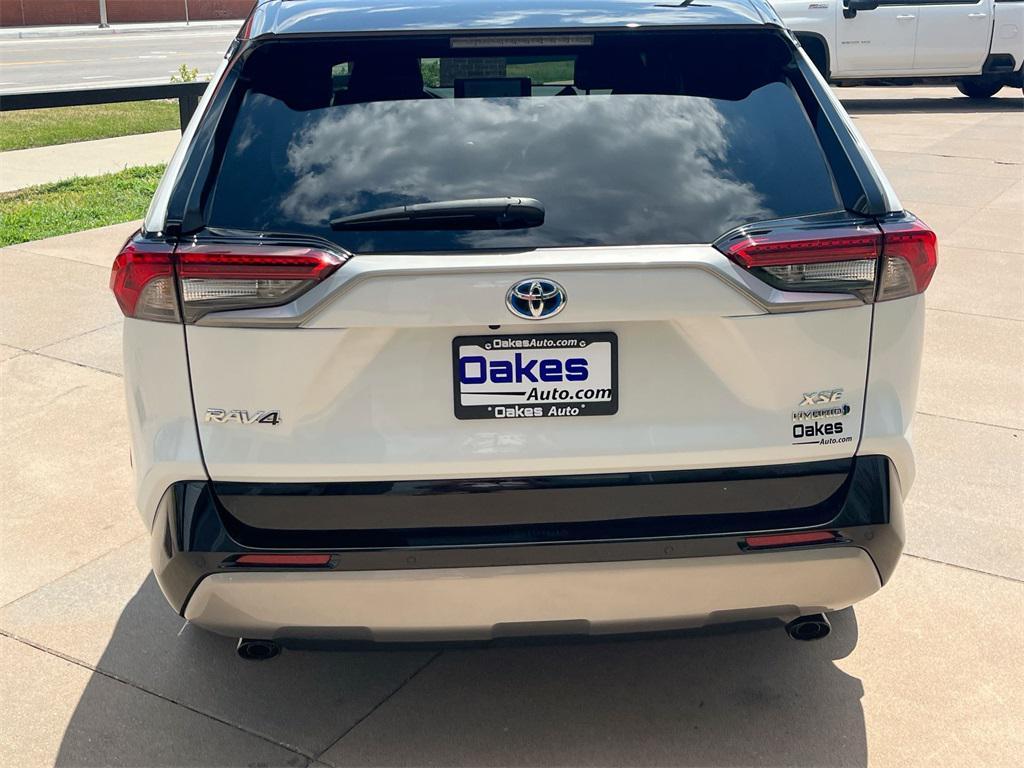 used 2024 Toyota RAV4 Hybrid car, priced at $42,000