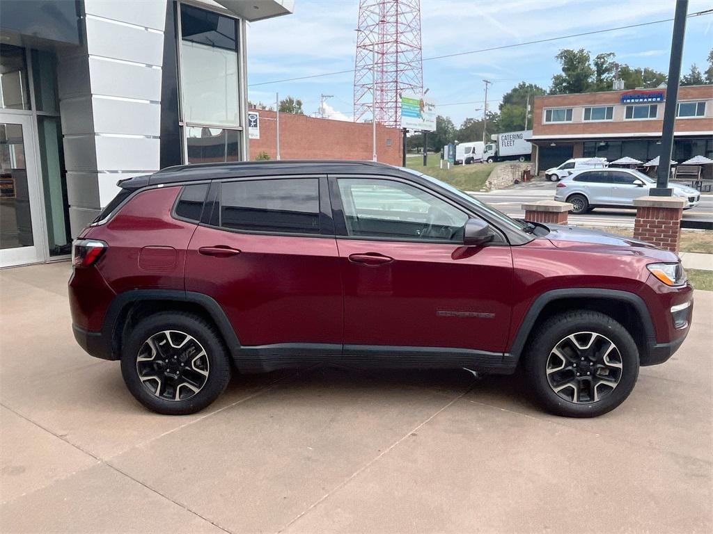 used 2021 Jeep Compass car, priced at $16,000