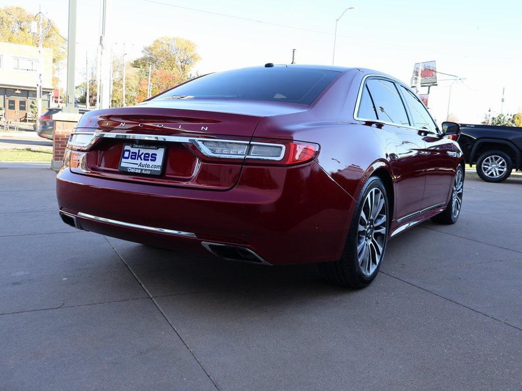 used 2017 Lincoln Continental car, priced at $25,700
