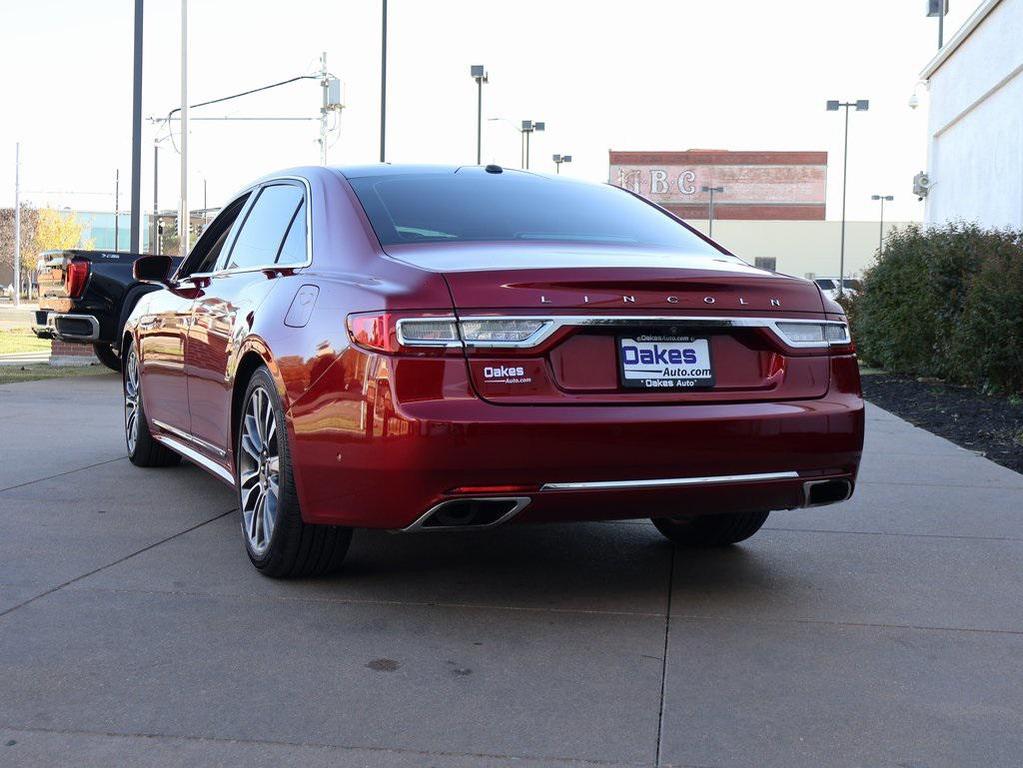 used 2017 Lincoln Continental car, priced at $25,700