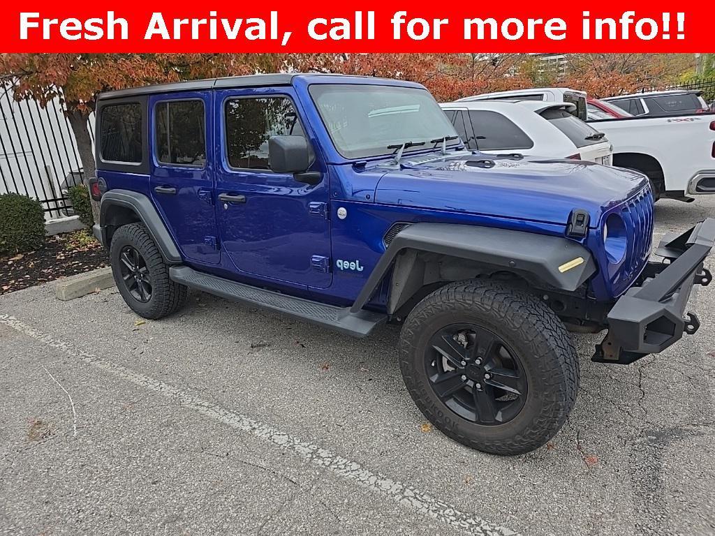 used 2018 Jeep Wrangler Unlimited car, priced at $19,800