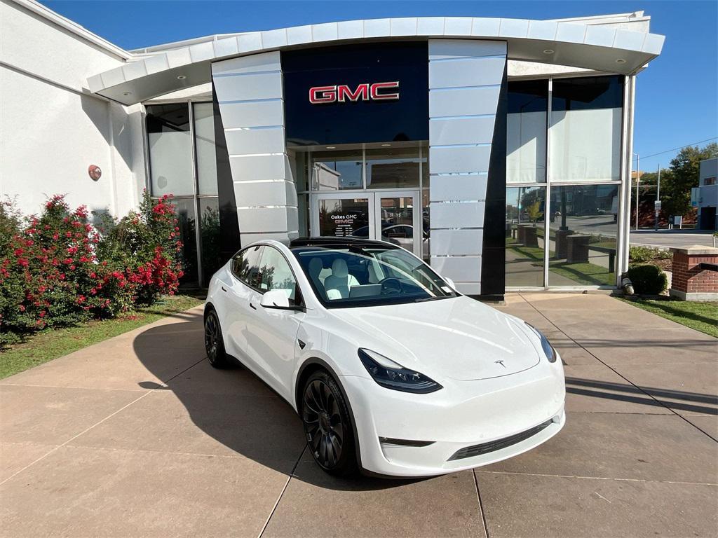 used 2021 Tesla Model Y car, priced at $31,000