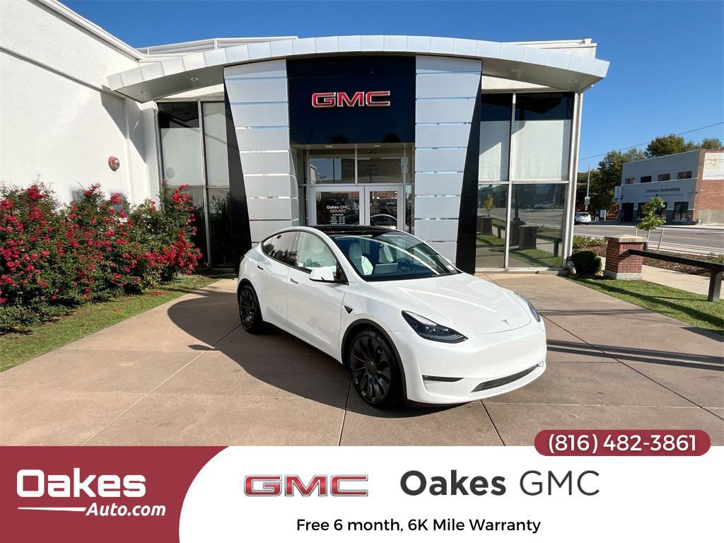 used 2021 Tesla Model Y car, priced at $31,000