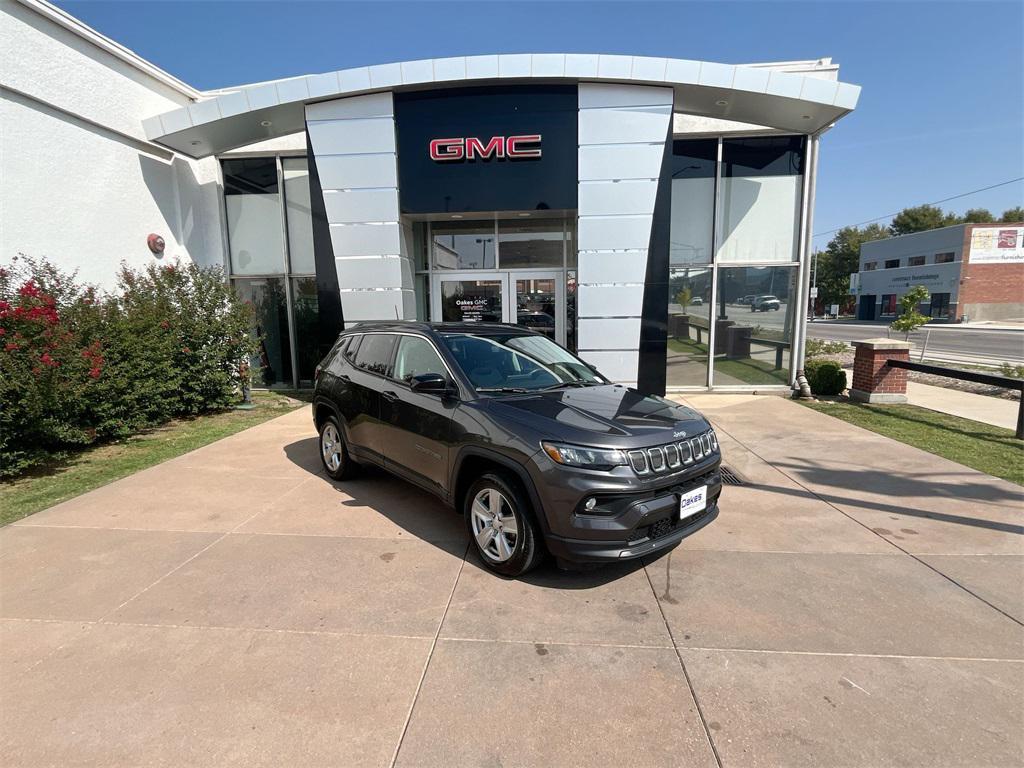used 2022 Jeep Compass car, priced at $21,000