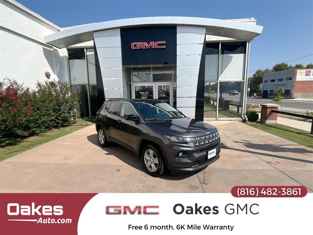 used 2022 Jeep Compass car, priced at $20,000