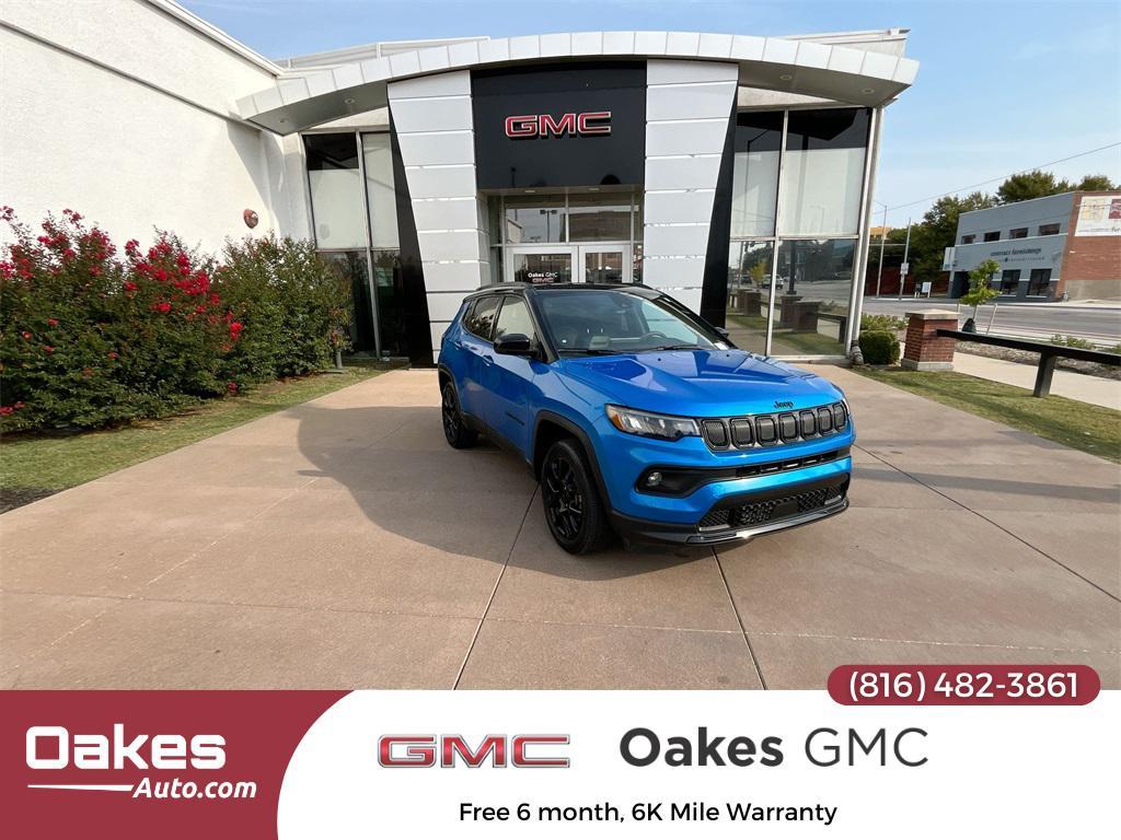 used 2022 Jeep Compass car, priced at $22,000