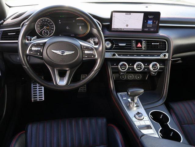 used 2023 Genesis G70 car, priced at $27,000