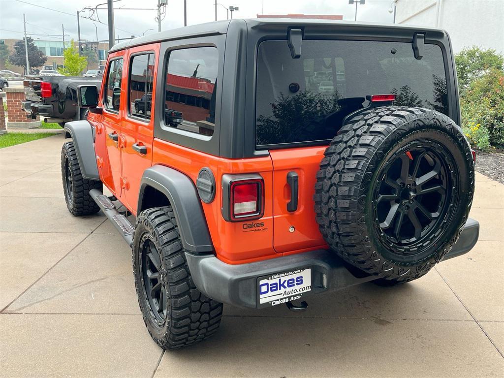 used 2018 Jeep Wrangler Unlimited car, priced at $24,000
