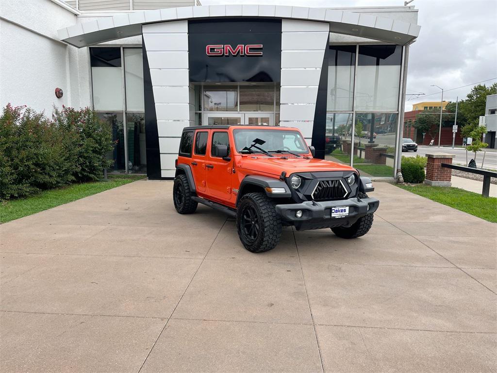 used 2018 Jeep Wrangler Unlimited car, priced at $24,000