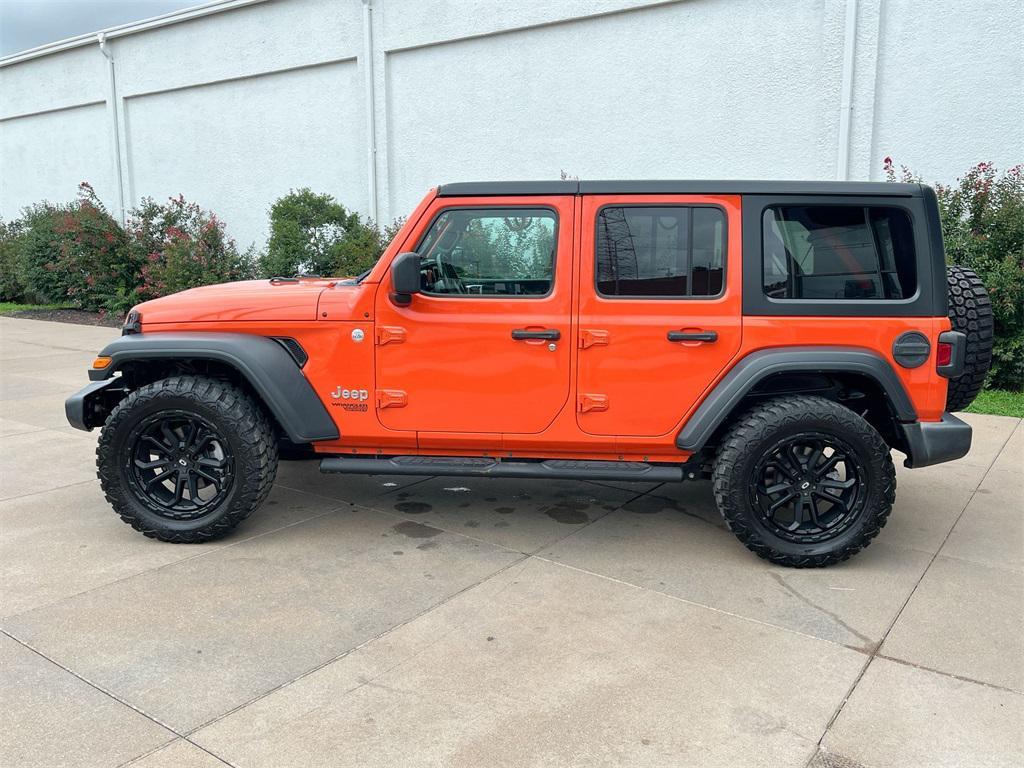 used 2018 Jeep Wrangler Unlimited car, priced at $24,000