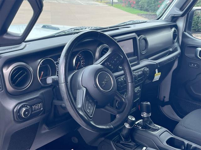 used 2021 Jeep Wrangler car, priced at $34,000