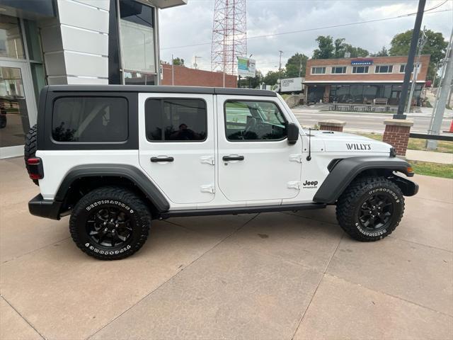 used 2021 Jeep Wrangler car, priced at $34,000