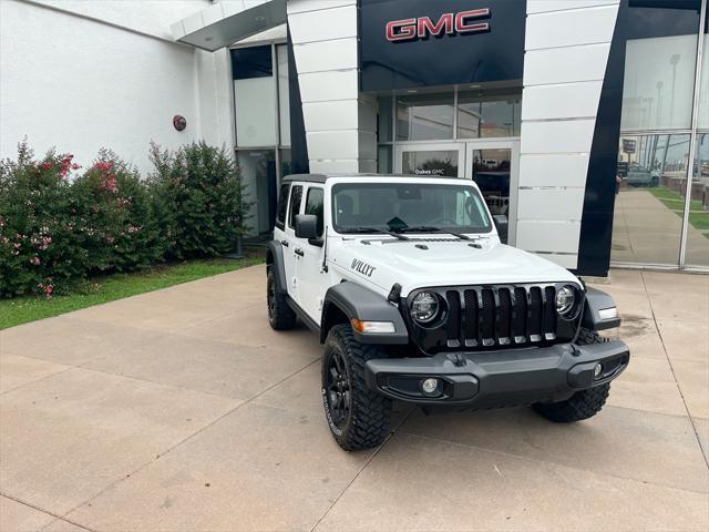 used 2021 Jeep Wrangler car, priced at $34,000