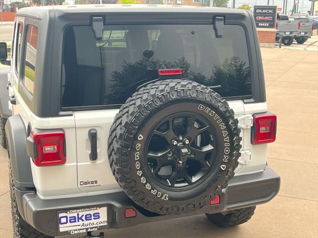 used 2021 Jeep Wrangler car, priced at $34,000