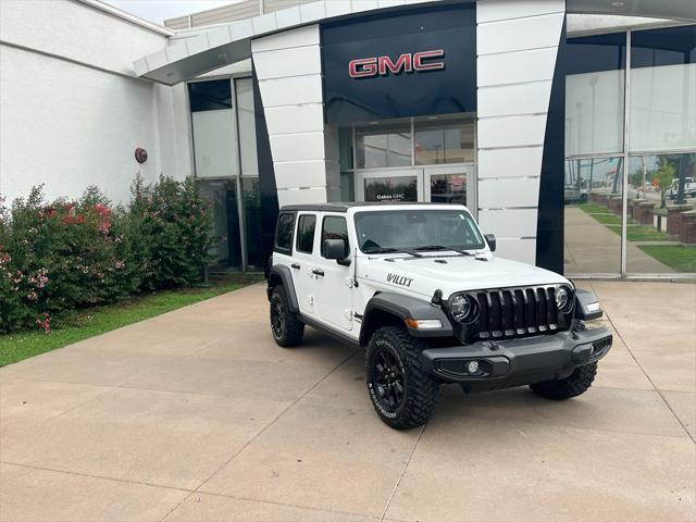 used 2021 Jeep Wrangler car, priced at $34,000