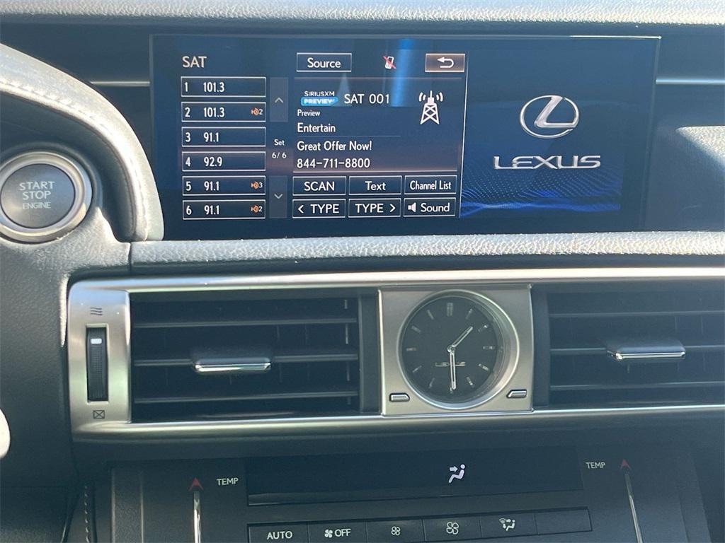 used 2015 Lexus IS 250 car, priced at $19,000
