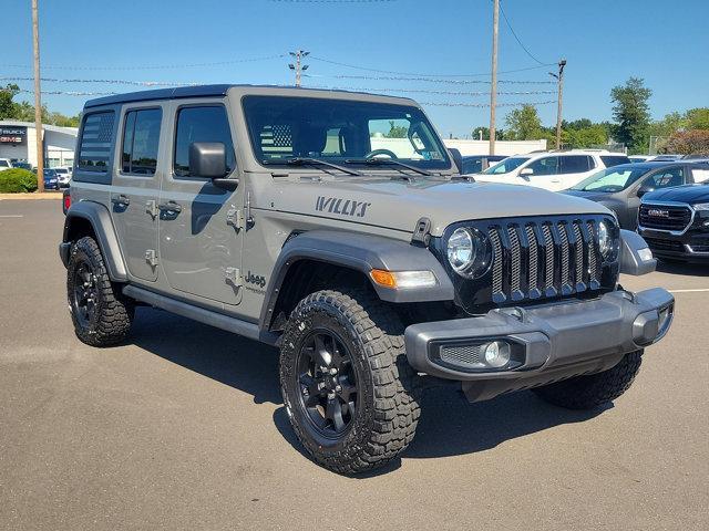 used 2021 Jeep Wrangler Unlimited car, priced at $32,796