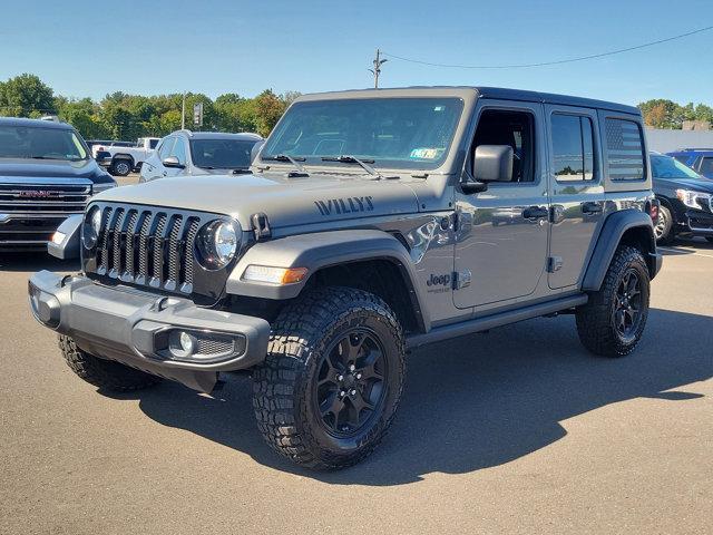 used 2021 Jeep Wrangler Unlimited car, priced at $32,796