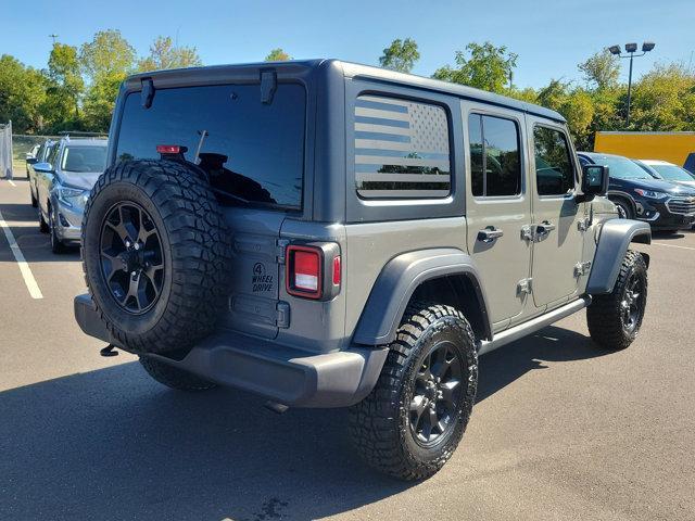 used 2021 Jeep Wrangler Unlimited car, priced at $32,796