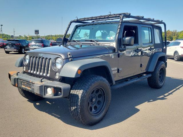 used 2016 Jeep Wrangler Unlimited car, priced at $17,524