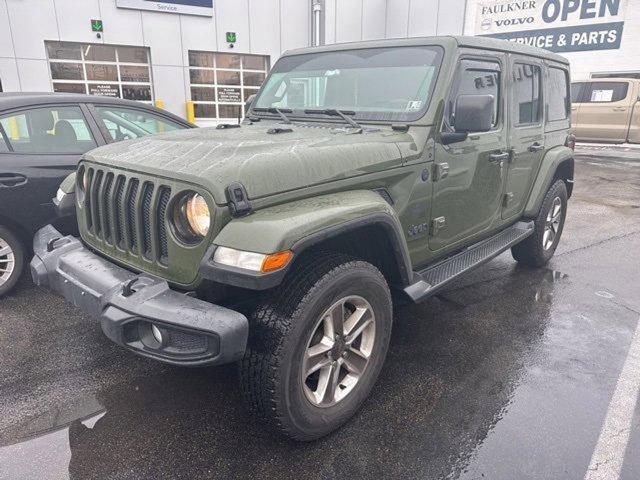 used 2021 Jeep Wrangler Unlimited car, priced at $31,228