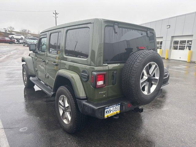 used 2021 Jeep Wrangler Unlimited car, priced at $31,228