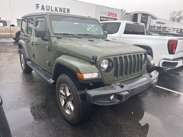 used 2021 Jeep Wrangler Unlimited car, priced at $31,228