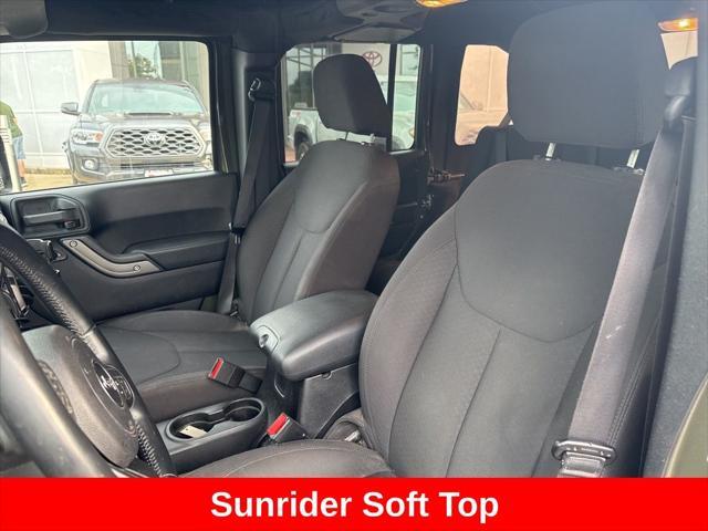 used 2015 Jeep Wrangler Unlimited car, priced at $18,996