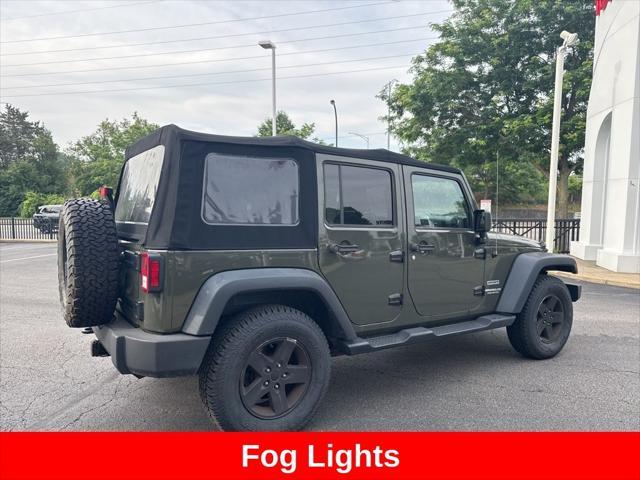 used 2015 Jeep Wrangler Unlimited car, priced at $18,996