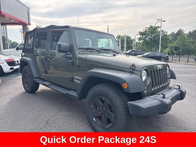 used 2015 Jeep Wrangler Unlimited car, priced at $18,996