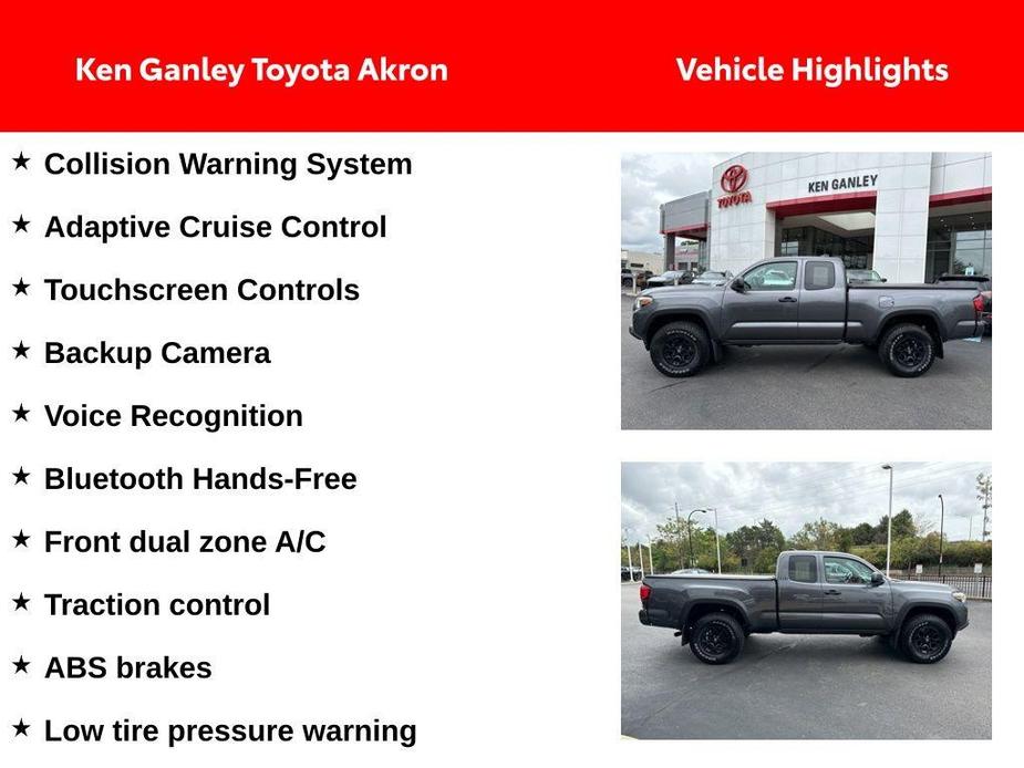 used 2021 Toyota Tacoma car, priced at $31,362