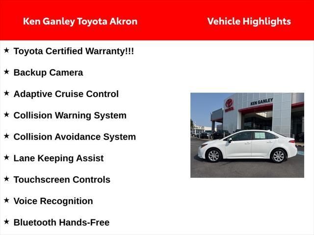 used 2023 Toyota Corolla car, priced at $19,998