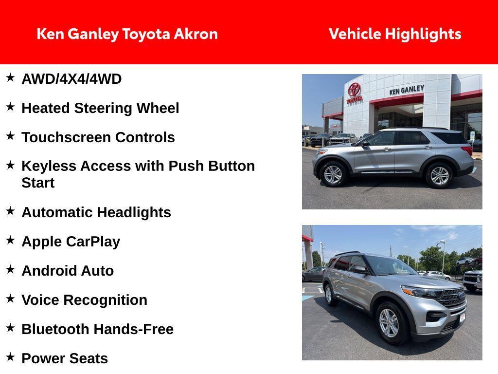 used 2020 Ford Explorer car, priced at $19,991