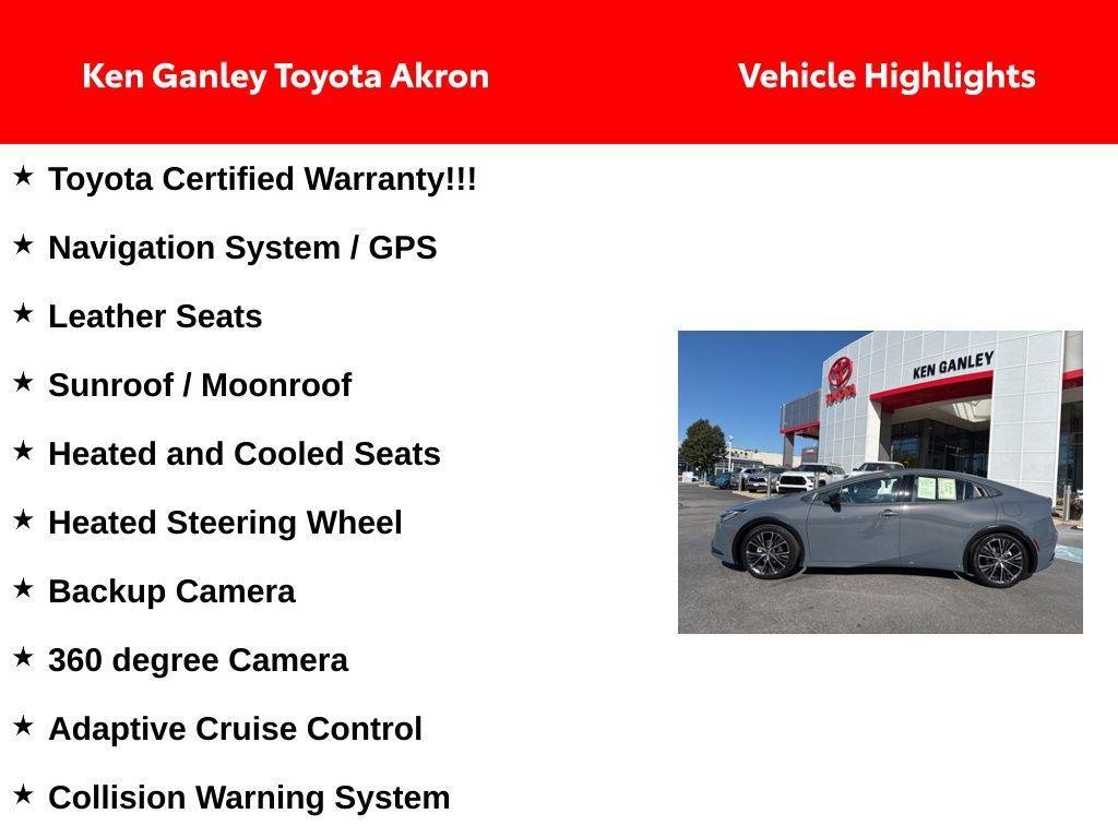 used 2025 Toyota Prius car, priced at $37,986