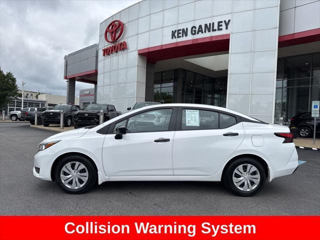 used 2024 Nissan Versa car, priced at $16,588