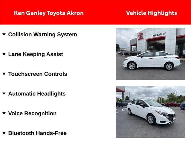 used 2024 Nissan Versa car, priced at $16,687