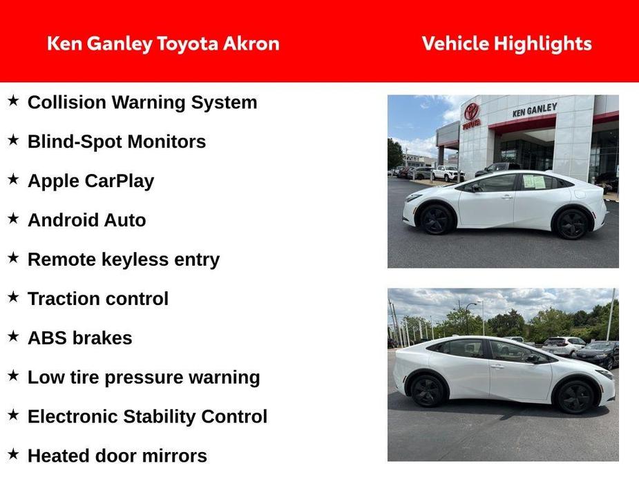 used 2023 Toyota Prius car, priced at $28,591