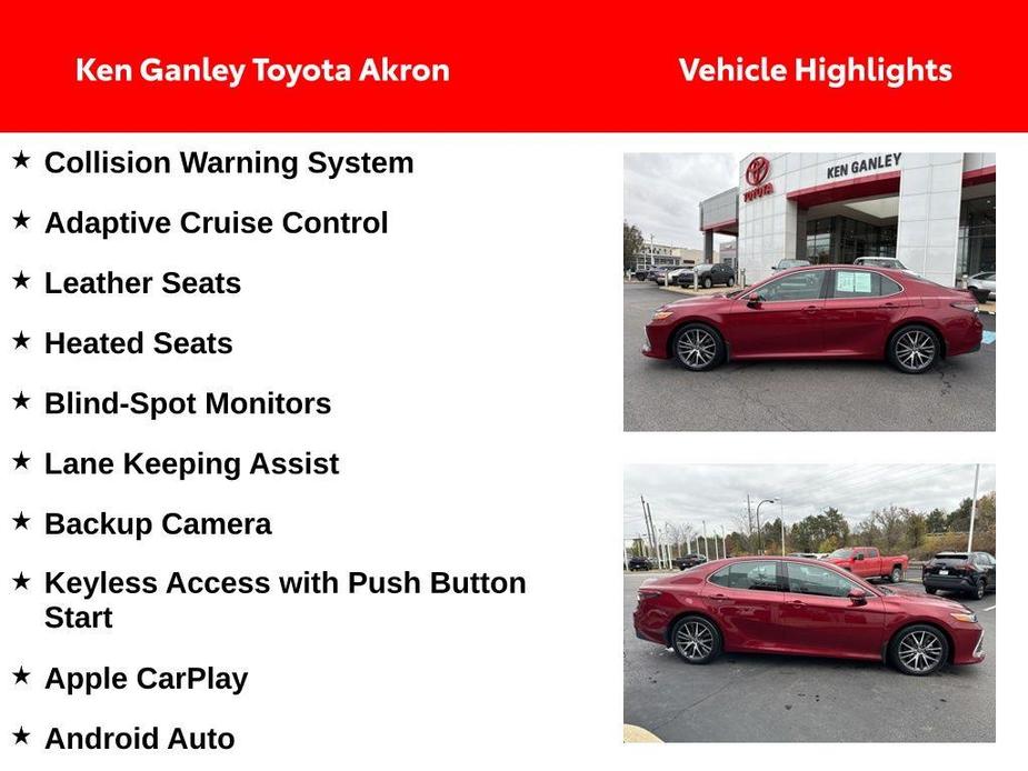 used 2022 Toyota Camry car, priced at $27,751