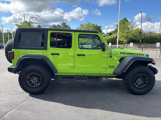 used 2021 Jeep Wrangler Unlimited car, priced at $41,354