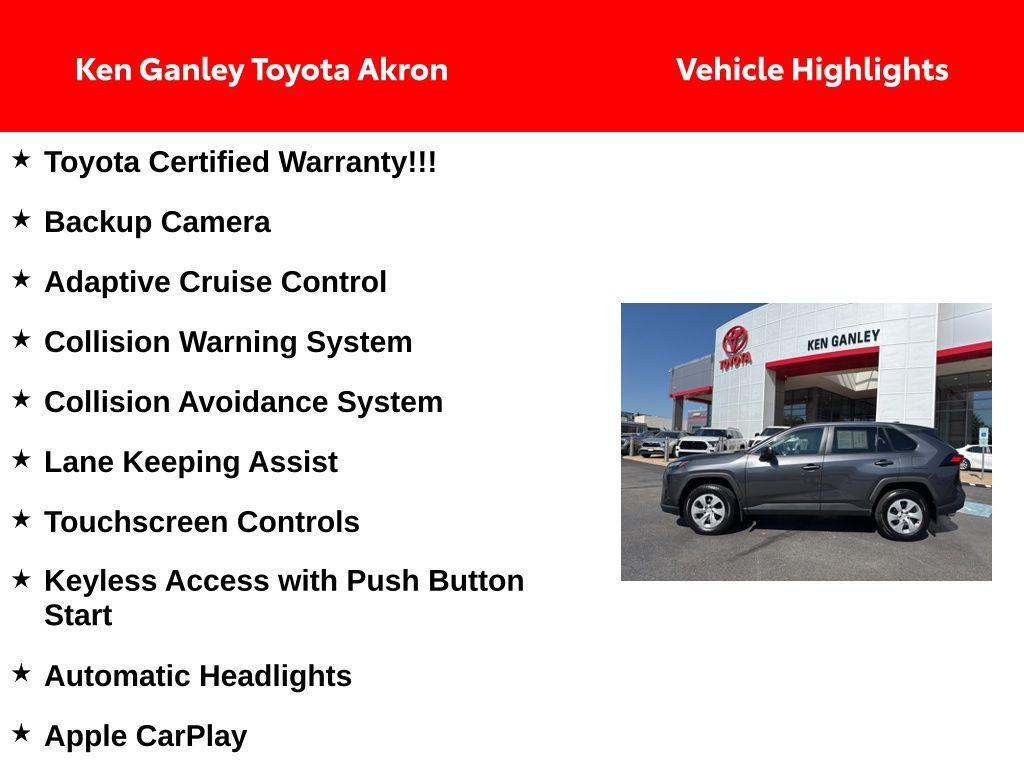 used 2023 Toyota RAV4 car, priced at $27,580
