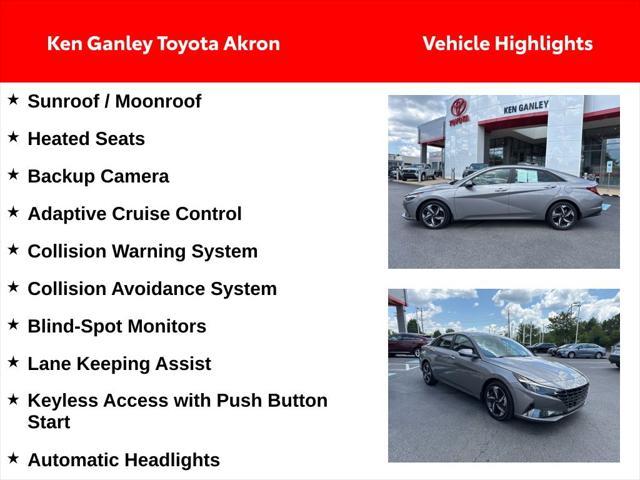 used 2022 Hyundai Elantra car, priced at $18,789