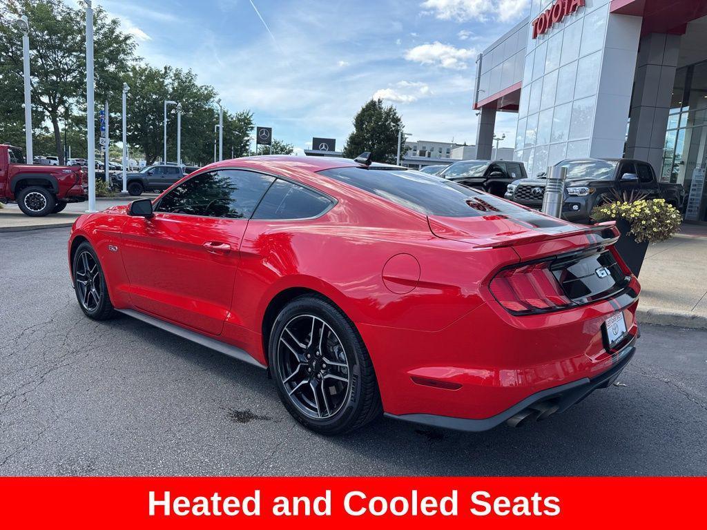 used 2021 Ford Mustang car, priced at $29,642