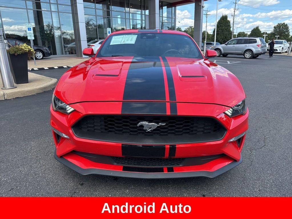 used 2021 Ford Mustang car, priced at $29,642